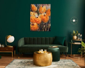 Gele tulpen van Christine Nöhmeier