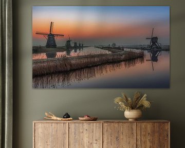 Kinderdijk von Herman van den Berge