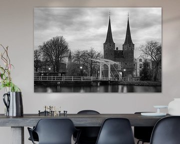 De Oostpoort in Delft, Nederland van Christa Krus