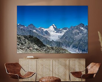 Grosser Aletschgletscher von Ad Van Koppen Fotografie