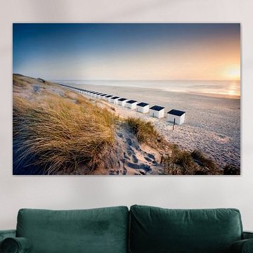 Texel, strand bei Paal 17 von Ton Drijfhamer