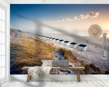 Texel, het strand bij Paal 17 van Ton Drijfhamer