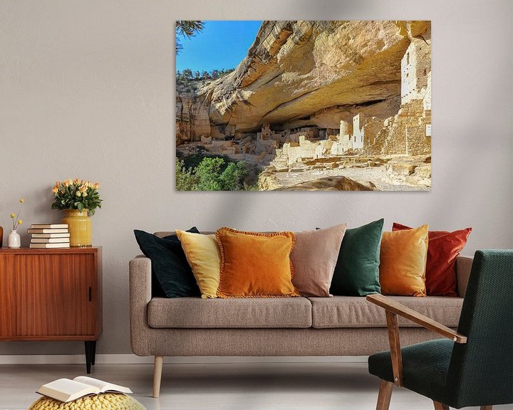 Sfeerimpressie: Cliff Palace, Mesa Verde National Park van Roel Ovinge