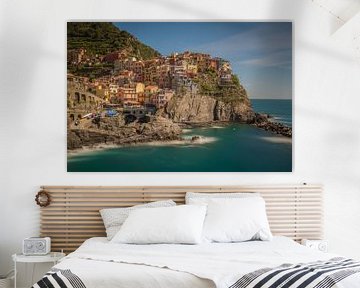 Manarola Cinque Terre Italy van Rene Ladenius Digital Art
