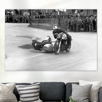 1952 - Norton zijspan racer van Timeview Vintage Images