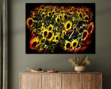 Sunflowers experience van Fons Bitter