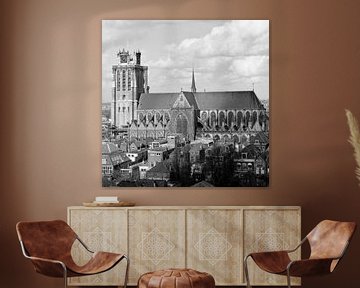 The Church of Our Lady in Dordrecht by Dordrecht van Vroeger