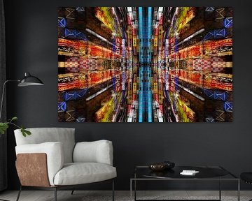 Mandala van stadslichten