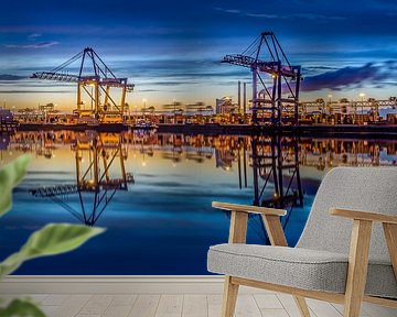 Containerterminal Rotterdam Maasvlakte. von Mario Calma