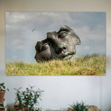 Statuen am Meer in Scheveningen von John Kreukniet