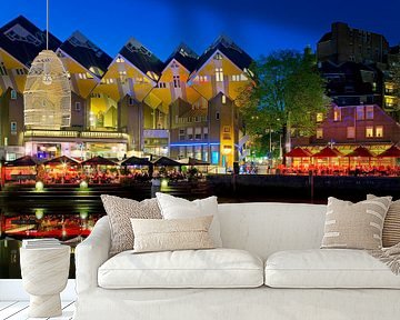 Cube houses at the Old Port in Rotterdam by Anton de Zeeuw