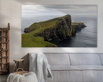 Neist Point Lighthouse by Ab Wubben