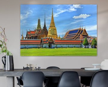 Koninklijk paleis, Bangkok  van Richard van der Woude