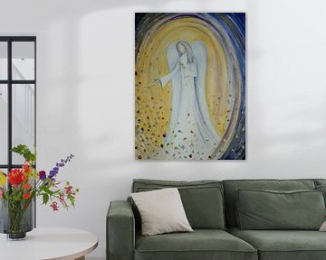engelen schilderijen van Christine Nöhmeier