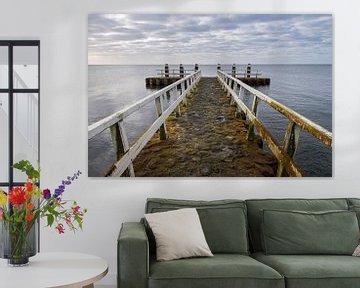 Afsluitdijk aan het IJsselmeer sur Daan Kloeg