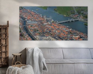 Kampen vanuit de lucht van Sjoerd van der Wal Fotografie