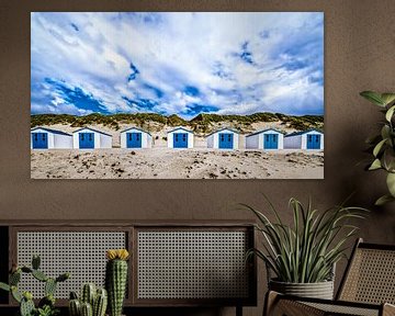 Strandhuisjes Texel De Koog van Mario Calma