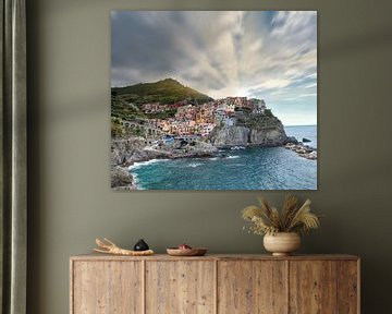 Manarola , Cinque Terre, Italy. van Hille Bouma