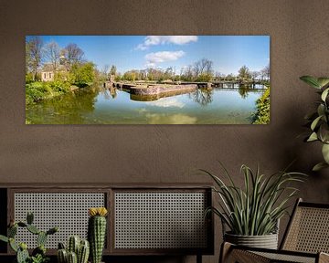 Slotgracht panorama von Fotografie Egmond
