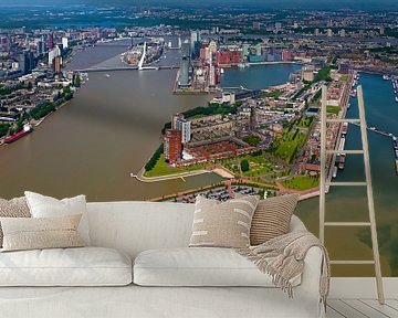 Luchtfoto Katendrecht te Rotterdam van Anton de Zeeuw