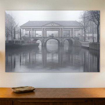 The Koornbrug in Leiden by Martijn van der Nat