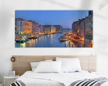 Grand Canal Venice at dusk by Rens Marskamp