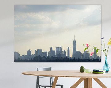 Skyline von Manhattan in New York von Merijn van der Vliet