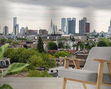 Skyline von Rotterdam (Panorama)