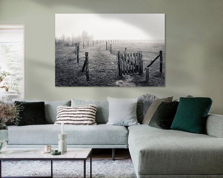 Sfeerimpressie: Landschap in de mist van Erik Wouters