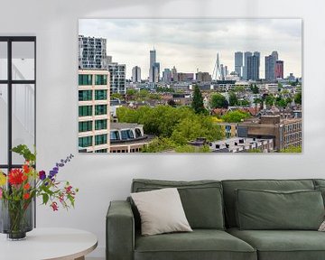 Rotterdam Skyline, Nederland.