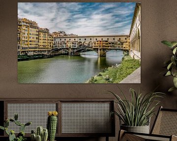 Ponte Vecchio in Florenz, Italien  von Marga Meesters