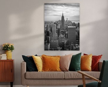 Empire State Building van Marco de Waal