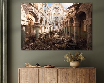 Verfallene Synagoge, Rumänien von Roman Robroek