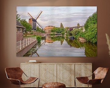 Leiden op zijn mooist by Dirk van Egmond