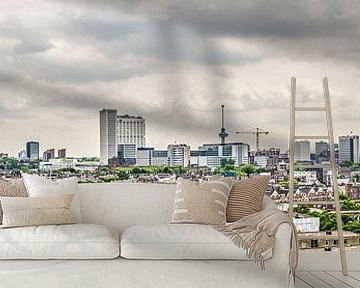 Skyline Rotterdam van Patrick Herzberg