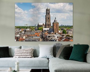 Domtoren and neighborhood Utrecht by Anton de Zeeuw