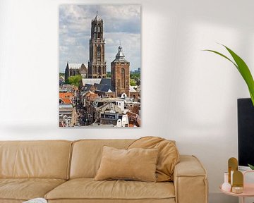 Dom Tower and Neighbourhood Tower Utrecht by Anton de Zeeuw
