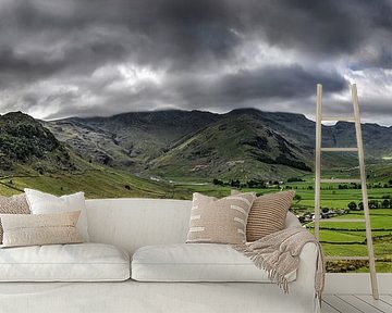 Panorama Lake District, Engeland van Frans Blok
