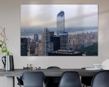 Manhattan with One57 aka The Billionaire Building as seen from the Empire State Building by Merijn van der Vliet