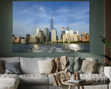 Lower Manhattan New York Skyline  von Merijn van der Vliet