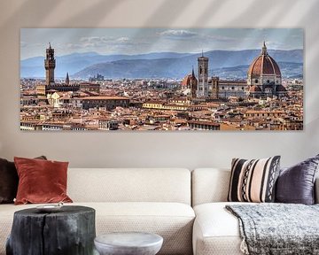 Florenz Panorama von Dennis van de Water