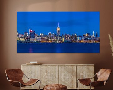 New York Skyline - View from Hoboken (3) by Tux Photography