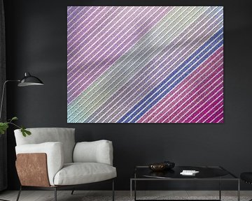 Diagonale hyacinten van Fotografie Egmond
