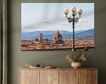 Florence skyline lantaarn sur Dennis van de Water