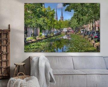 Canal in Delft by Jan Kranendonk