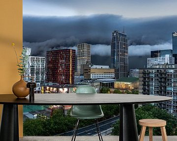 Rolwolk boven Rotterdam by Rdam Foto Rotterdam