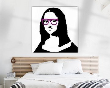 Mona Lisa is Hipster van Didden Art