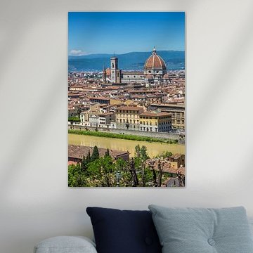 FLORENZ Aussicht vom Piazzale Michelangelo