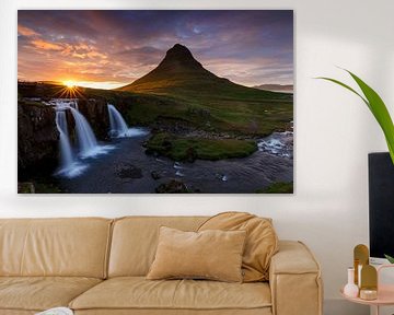 Kirkjufellsfoss  waterfall by Menno Schaefer