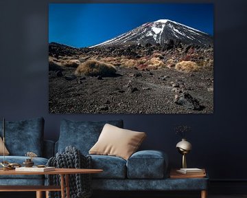 Berg Ngauruhoe, Tongariro, Neuseeland von Martijn Smeets